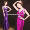 Magnifique Beaded Mermaid longue robe de soirée multicolore Guangzhou